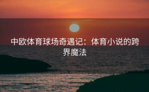 中欧体育球场奇遇记：体育小说的跨界魔法