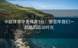 中欧体育中央体育5台：那些年我们一起疯的运动时光
