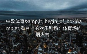 中欧体育<|begin_of_box|>看台上的欢乐剧场：体育场的烟火气  