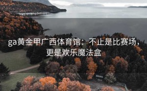 ga黄金甲广西体育馆：不止是比赛场，更是欢乐魔法盒