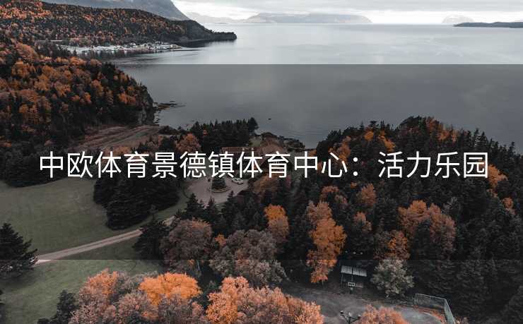 中欧体育景德镇体育中心：活力乐园