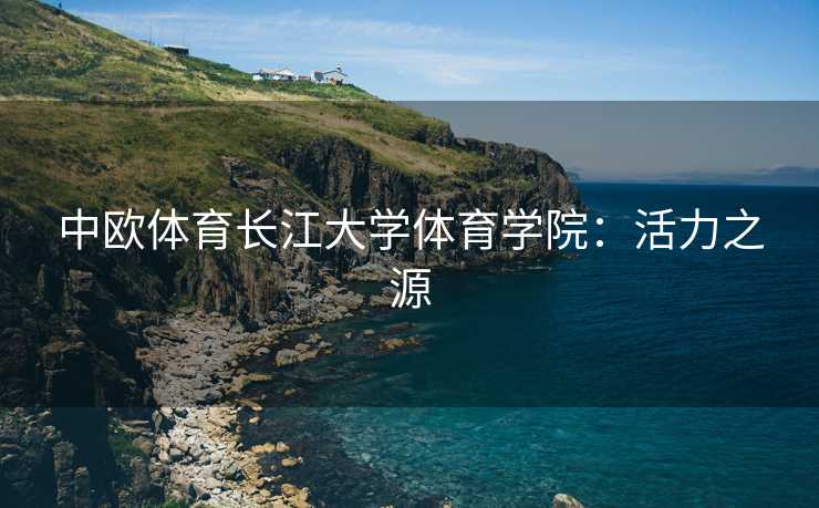 中欧体育长江大学体育学院：活力之源