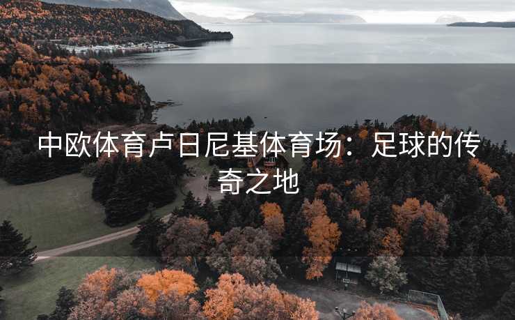 中欧体育卢日尼基体育场：足球的传奇之地