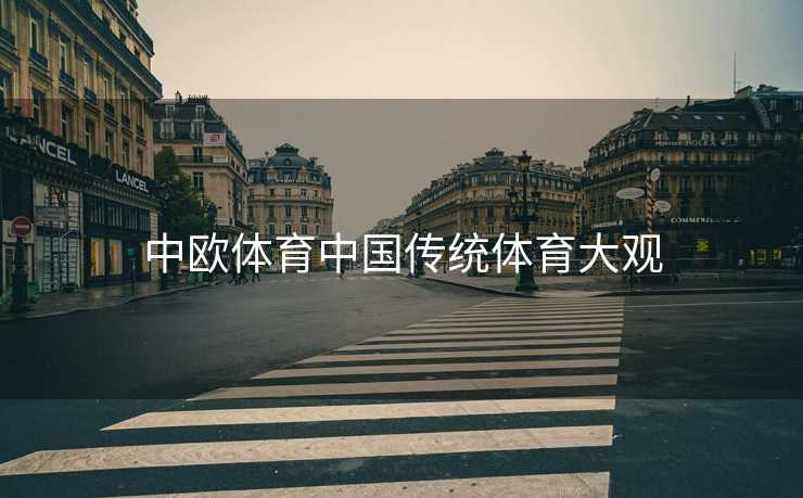 中欧体育中国传统体育大观