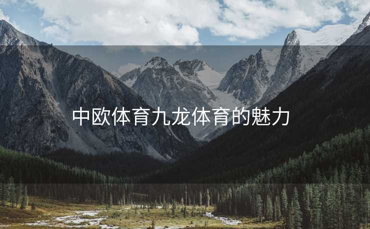 中欧体育九龙体育的魅力  