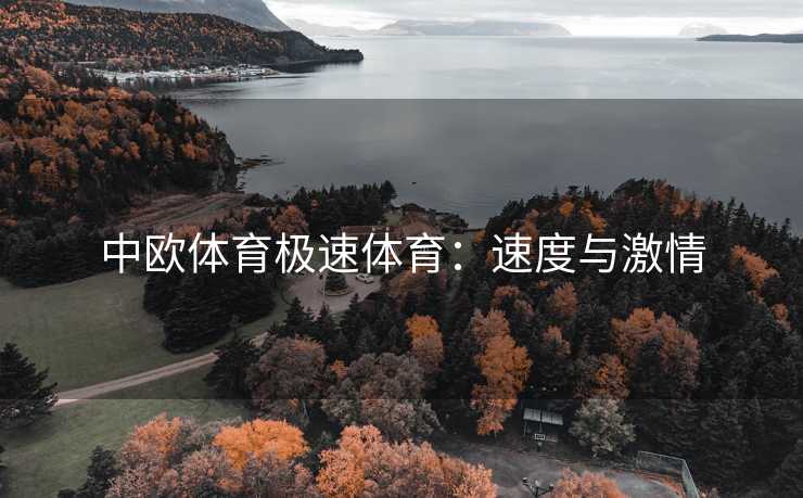 中欧体育极速体育：速度与激情
