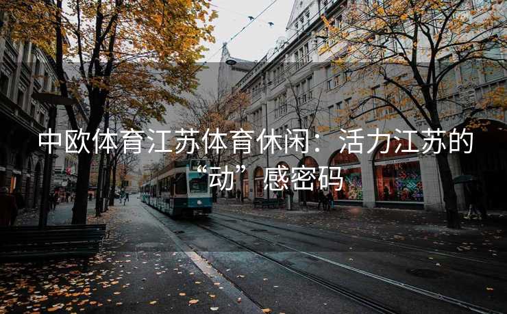 中欧体育江苏体育休闲：活力江苏的“动”感密码