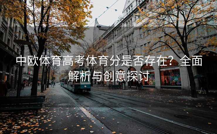 中欧体育高考体育分是否存在？全面解析与创意探讨