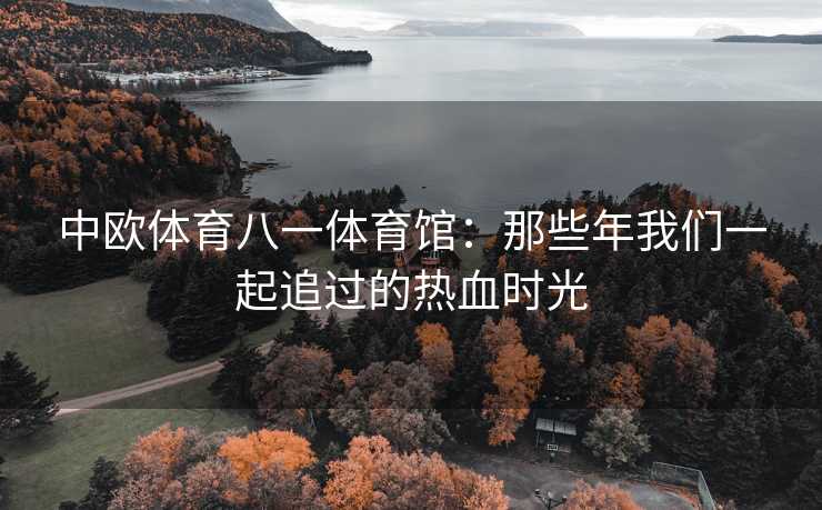 中欧体育八一体育馆：那些年我们一起追过的热血时光
