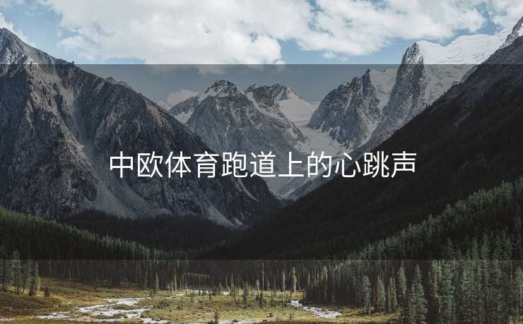 中欧体育跑道上的心跳声