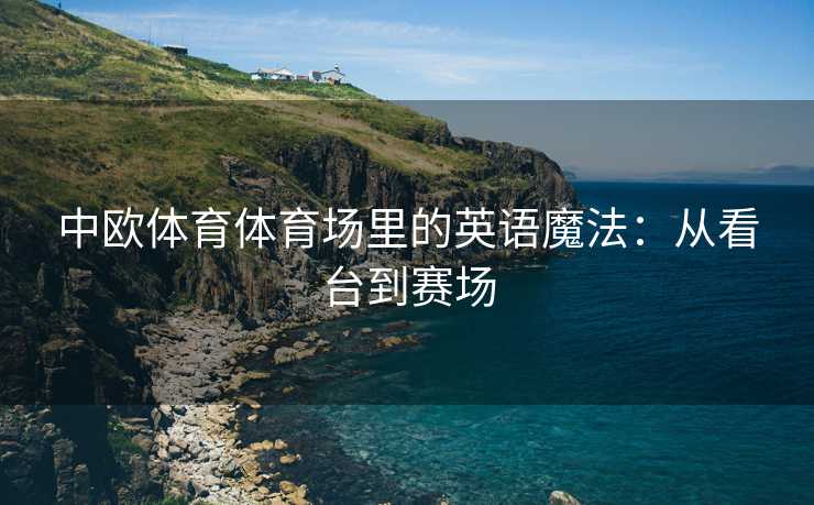 中欧体育体育场里的英语魔法：从看台到赛场