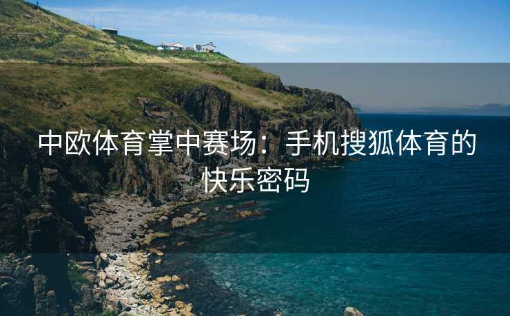中欧体育掌中赛场：手机搜狐体育的快乐密码