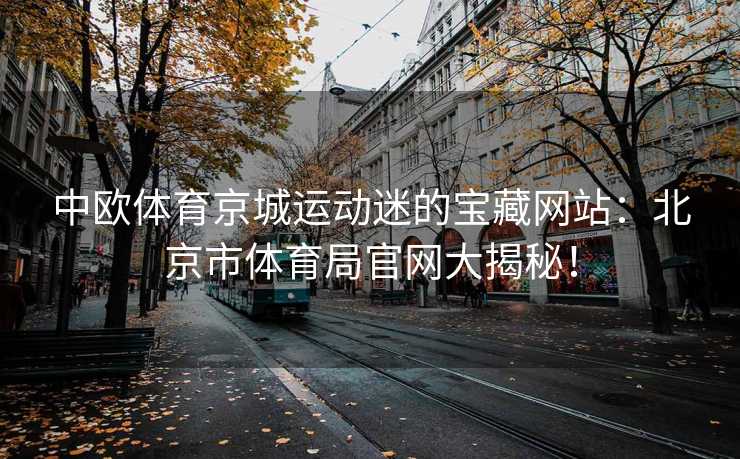 中欧体育京城运动迷的宝藏网站：北京市体育局官网大揭秘！