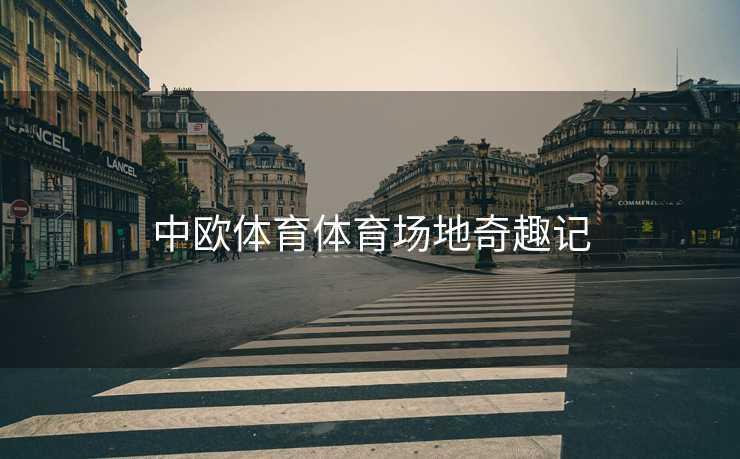中欧体育体育场地奇趣记