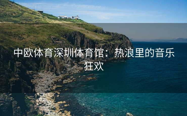 中欧体育深圳体育馆：热浪里的音乐狂欢