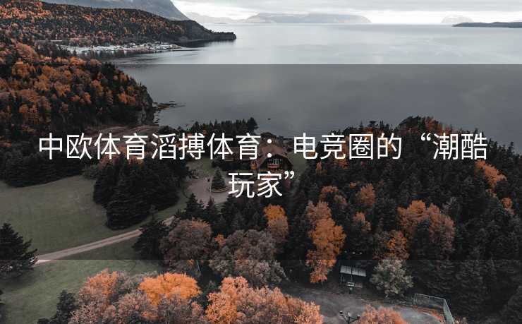 中欧体育滔搏体育：电竞圈的“潮酷玩家”