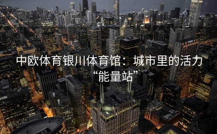 中欧体育银川体育馆：城市里的活力“能量站”