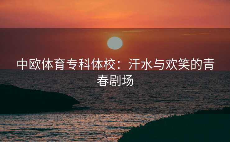 中欧体育专科体校：汗水与欢笑的青春剧场