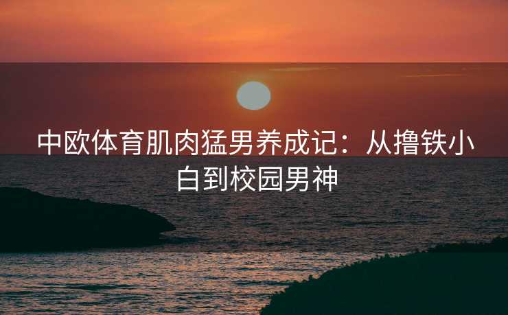 中欧体育肌肉猛男养成记：从撸铁小白到校园男神