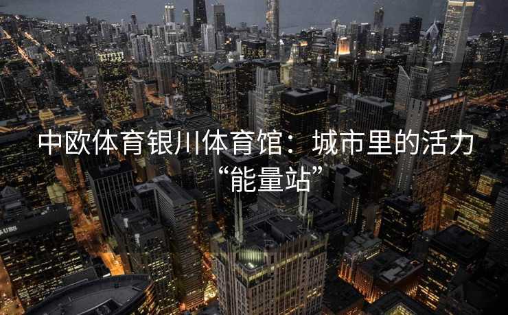 中欧体育银川体育馆：城市里的活力“能量站”