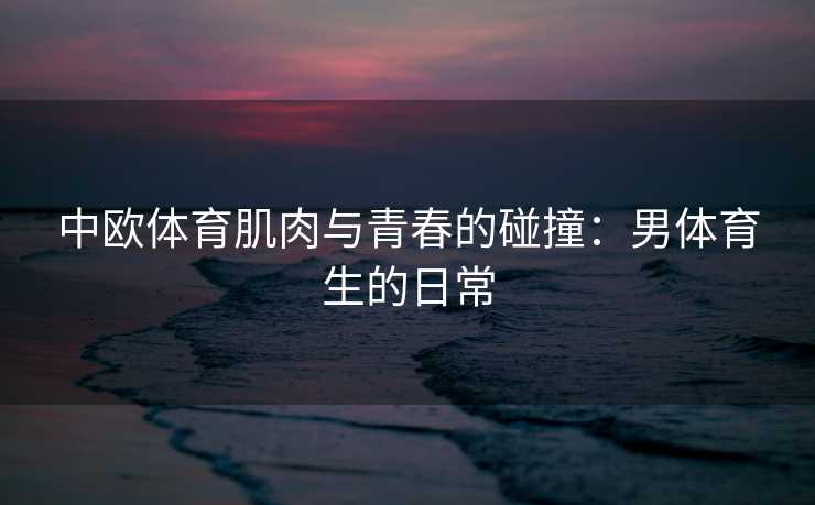 中欧体育肌肉与青春的碰撞：男体育生的日常