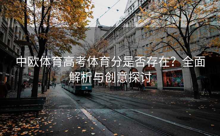 中欧体育高考体育分是否存在?全面解析与创意探讨 中欧体育高考体育分是否存在?全面解析与创意探讨